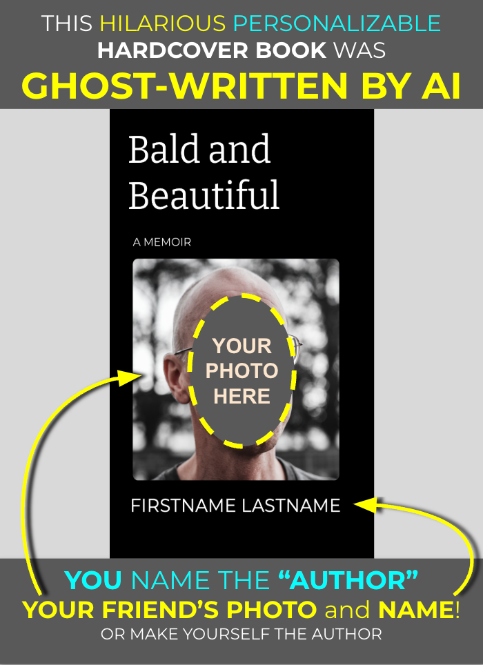 Bald and Beautiful: A Memoir (Personalized Hardcover)