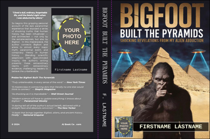 Bigfoot Built the Pyramids (Personalizable Hardcover)