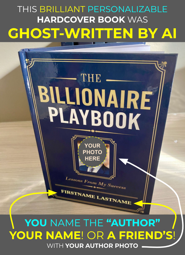 The Billionaire Playbook (Personalizable Hardcover)