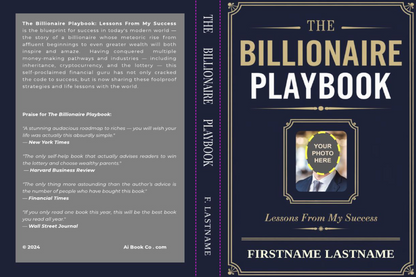 The Billionaire Playbook (Personalizable Hardcover)