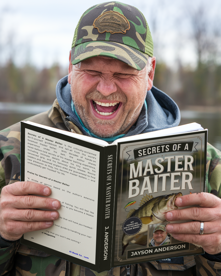 Secrets Of A Master Baiter (Personalizable Hardcover)