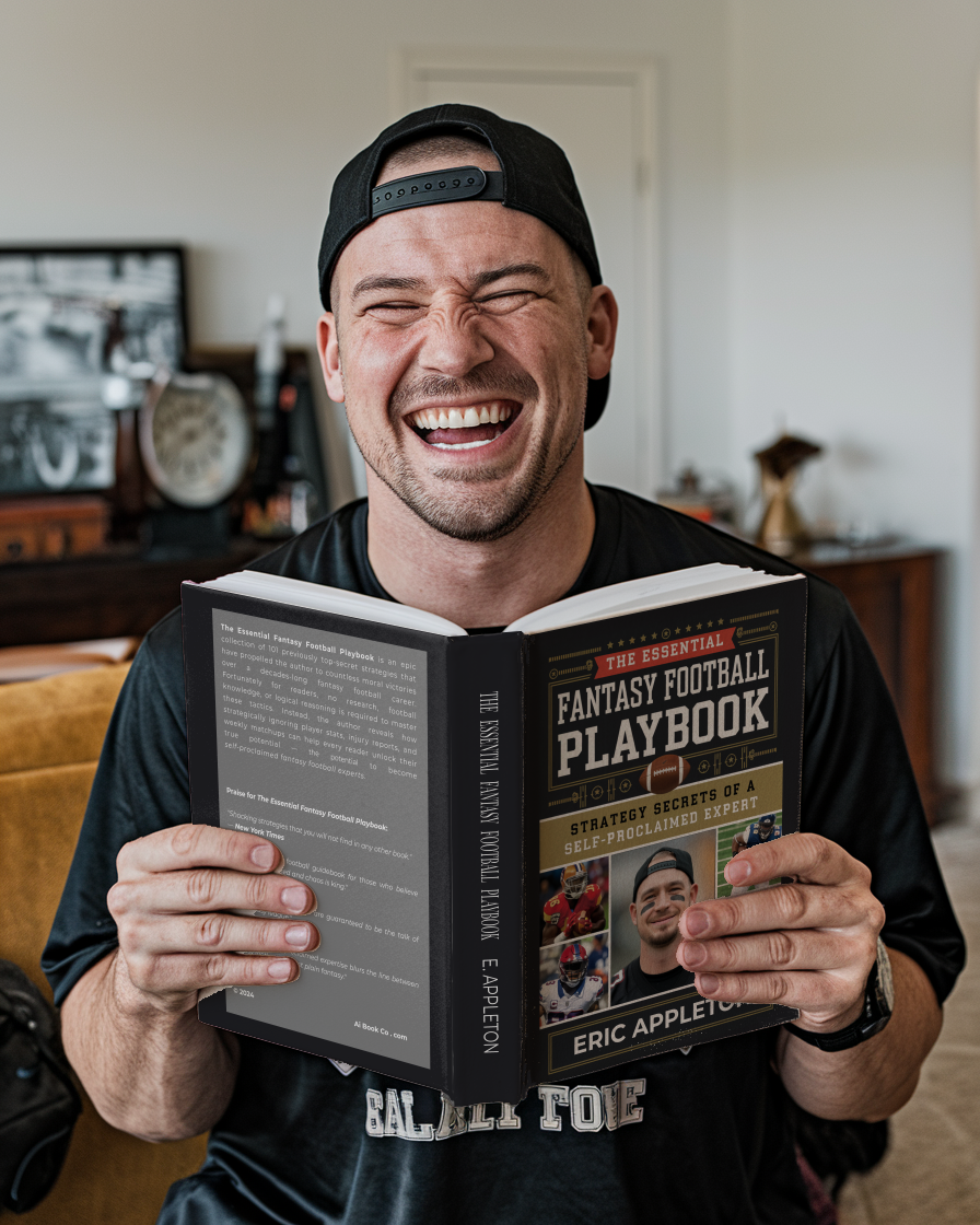 The Essential Fantasy Football Playbook (Personalizable Hardcover)