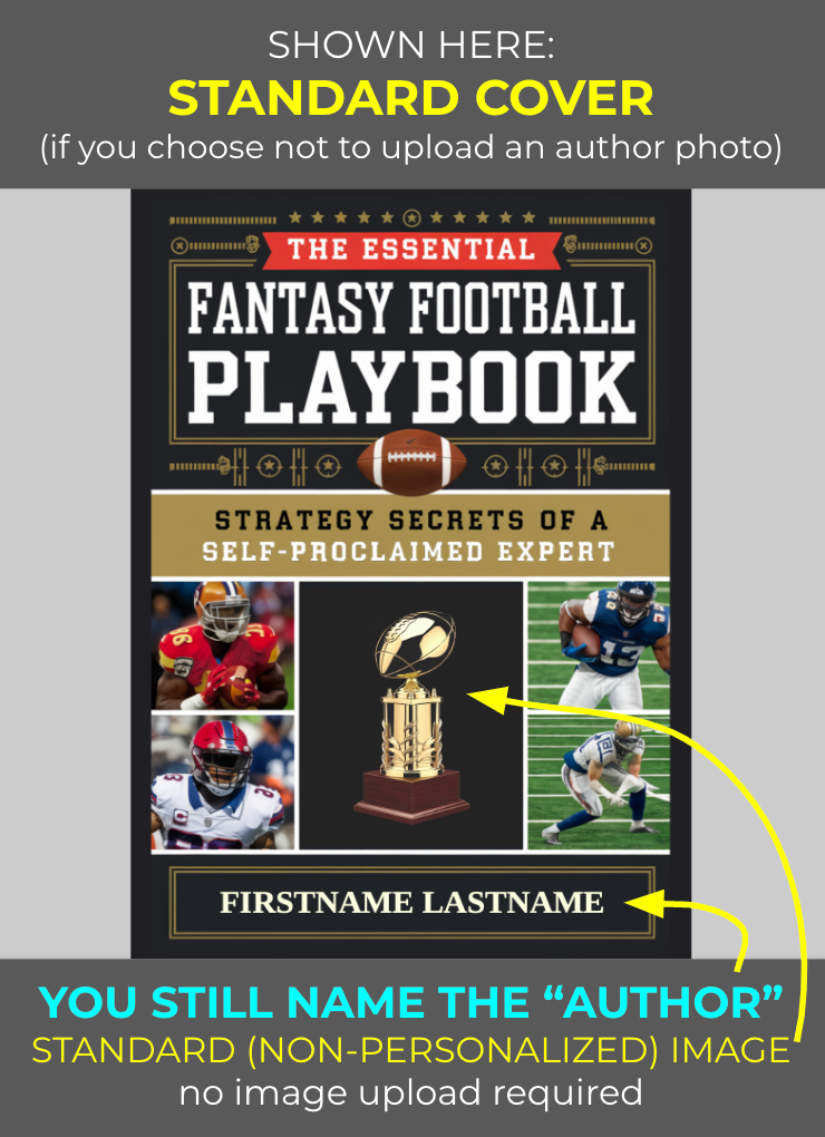 The Essential Fantasy Football Playbook (Personalizable Hardcover)