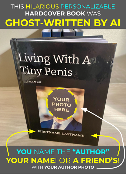 Living With a Tiny Penis (Personalizable Hardcover)